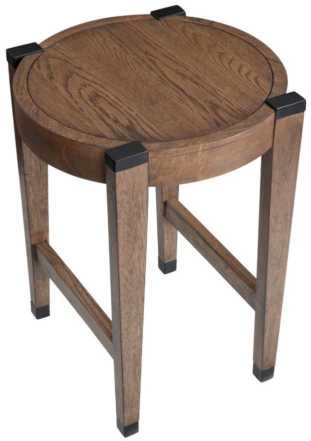 Magnussen Home® Kaysen Wallaby Round End Table-3