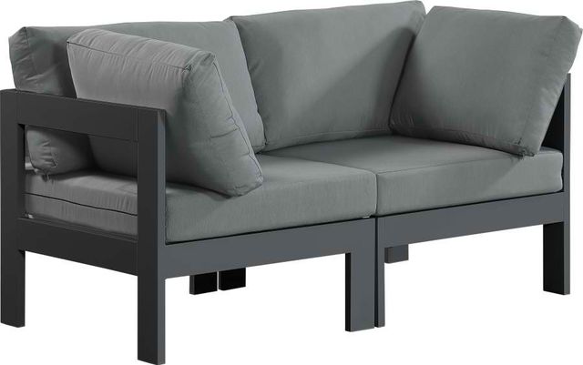 Meridian Furniture Nizuc Grey Outdoor Patio Modular Sofa-0