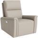 Bassett® Furniture Customizable Harris Leather Pad Arm Zero Gravity Power Recliner-1