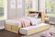 Homelegance® Bartly Natural Pine Youth Twin Bookcase Bed with Twin Trundle-1