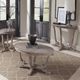 Liberty Furniture Greystone Mill 3-Piece Stone White Wash Occasional Table Set -1