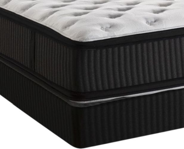 Restonic® Winter Orchid 15'' Hybrid Plush Euro Top King Mattress-1