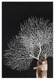 A & B Home White Artificial Branch Stem-2