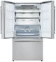 FORNO® Aosta Series Alta Qualita 36" 22.4 Cu. Ft. Stainless Steel Counter Depth French Door Refrigerator-1