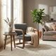 LH Home Scale Curbside Brown/Charcoal Club Chair-1