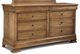 Durham Furniture Vineyard Creek Aged Wheat Double Dresser-0