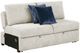 Homelegance® Isla 3-Piece Beige L-Shape Sectional with Pull-Out Bed-3