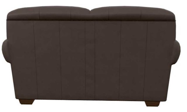 La-Z-Boy® Mackenzie Cognac Leather Loveseat-4