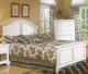 American Woodcrafters 6510 Cottage Traditions 5-Piece Clean White Cottage Queen Bedroom Set-1
