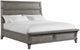 Intercon Forge Wire Brushed Steel Gray King Panel Bed-0