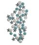 Stylecraft Blue/White Wall Sculpture-1