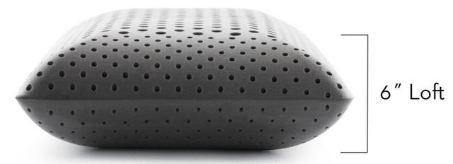 Malouf® Z® Zoned ActiveDough™ + Bamboo Charcoal Queen Bed Pillow-1