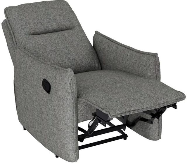 Emerald Home Justine Charcoal Manual Recliner-1