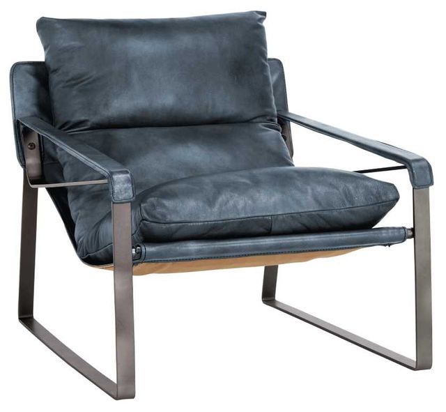 Classic Home Morgan Ocean Blue Accent Chair-0