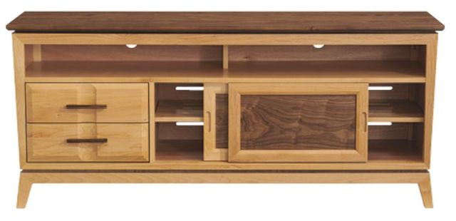 Whittier Wood® Furniture Addison Duet 64" Sound Bar Media Console-2