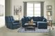 Signature Design by Ashley® Darcy Blue Rocker Recliner-2