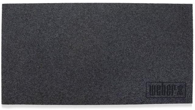 Weber® Black Floor Protection Mat-0