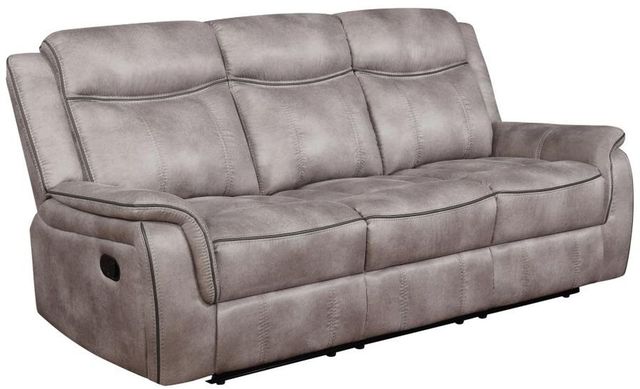 Coaster® Lawrence 2-Piece Taupe Reclining Living Room Set-1