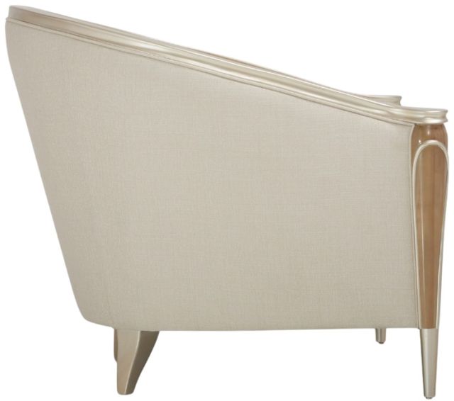 Michael Amini® Villa Cherie Caramel/Chardonnay Matching Chair-3