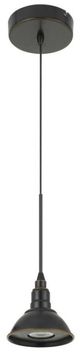 Cal® Lighting & Accessories Kampia Dark Bronze Mini Pendant-0