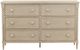 Dovetail Furniture Marcellina Whitewash 66" Dresser-1