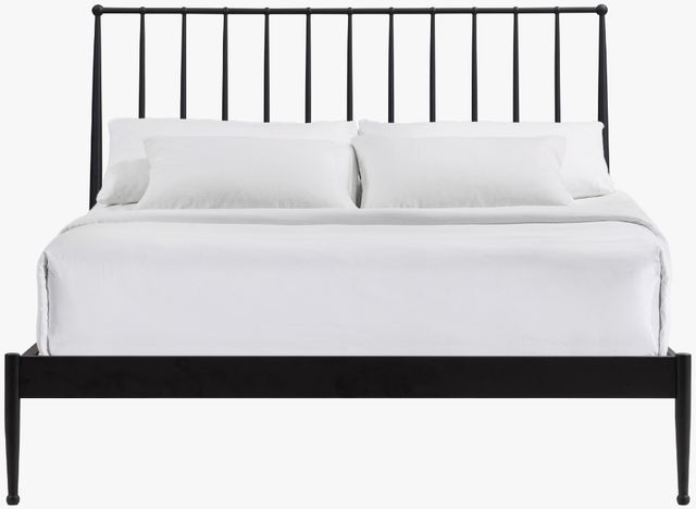 Intercon Matte Transitional Queen Bed-2