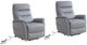 Parker House® Gemini 2-Piece Capri Silver Power Lift Reclining Chair Set-0