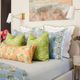 Laura Park Designs English Garden Blue Microfiber Sham-2