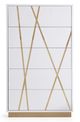 VIG Furniture Modrest Nixa Gold/White Chest-1