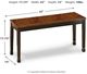 Signature Design by Ashley® Owingsville Black/Brown Dining Room Bench-3