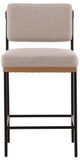 Furniture Classics Joanna Beige/Black Counter Stool-1