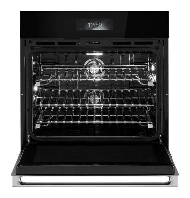 Jennair® NOIR™ 30" Stainless Steel Single Electric Wall Oven with V2™ Vertical Dual-Fan True Convection with Advanced Temperature Precision-1