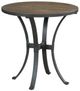 Fairfield® Edgewood Graystone Lamp Table with Black Base-0