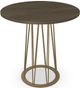 Amisco Customizable Calypso Solid Birch Bar Table with 42" Tabletop -4