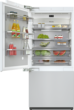 Miele MasterCool™ 36 in. 19.6 Cu. Ft. Panel Ready Left Hand Built-In Bottom Freezer Refrigerator