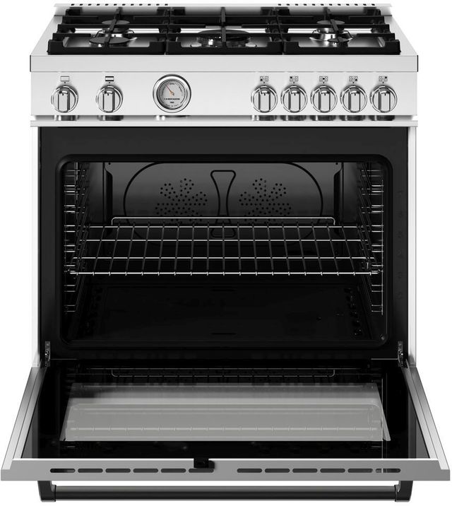 Bertazzoni Master Series 36" Bianco Matt Pro Style Gas Range-1
