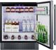 Summit® 27" 5 Cu. Ft. Stainless Steel Under The Counter Refrigerator-3
