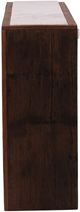 Furniture Classics Cole Warm White Marble Top Console with Brown Base-2