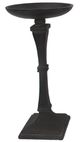 A & B Home Matte Black Fabius Candle Holder-0