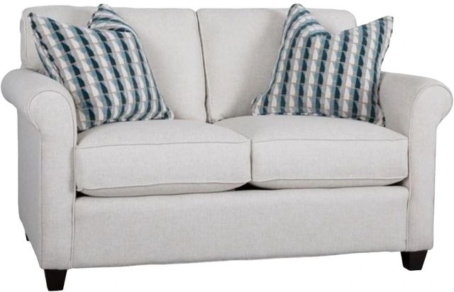Decor-Rest® Furniture LTD Customizable 2460 Rolled Arm Loveseat-0