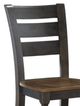 John Thomas Furniture® Vista Coal/Hickory Ladder Back Dining Chair-1