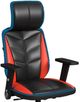 Elements International Rollins Black/Red Gaming Chair-1