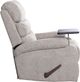 Titus Furniture Beige Swivel Rocker Recliner Chair-1