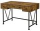 Coaster® Analiese 2-Piece Rustic Nutmeg Office Desk Set-4