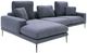 VIG Furniture Divani Casa Corwith 2-Piece Blue Left-Arm Facing Sofa Sectional and Chaise-3