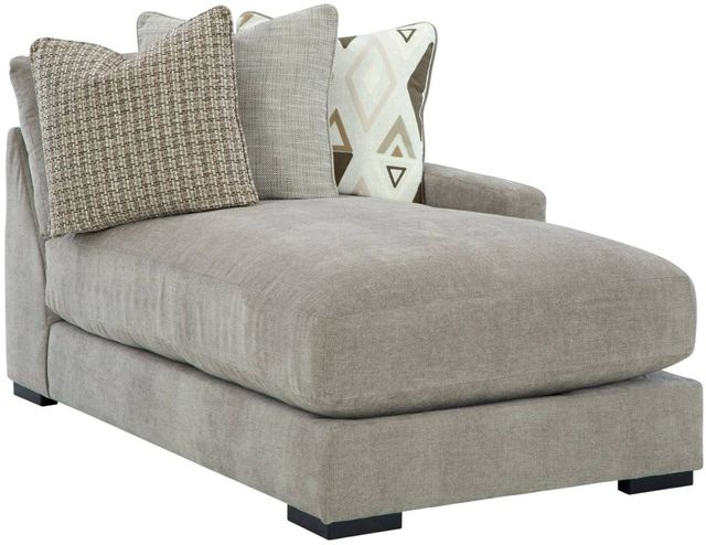 Benchcraft® Aslan Court 3-Piece Pebble Right-Arm Facing Sectional and Chaise-4