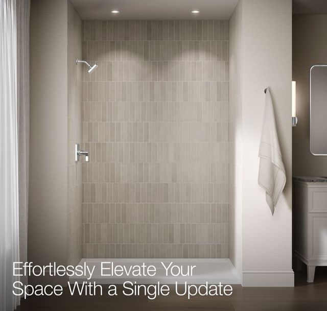 KOHLER® Venza® Rite-Temp® Polished Chrome 1.75 GPM Shower Trim Kit-4