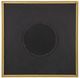 A & B Home Black Square Carved Mirror-2