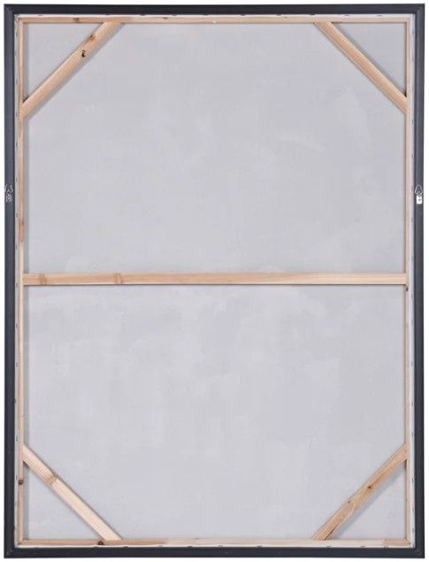 Stylecraft Dark Gray/Gray Canvas Print Wall Art-1