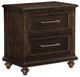 Homelegance® Cardano Driftwood Charcoal Nightstand-0